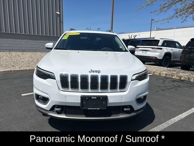 used 2021 Jeep Cherokee car, priced at $24,849