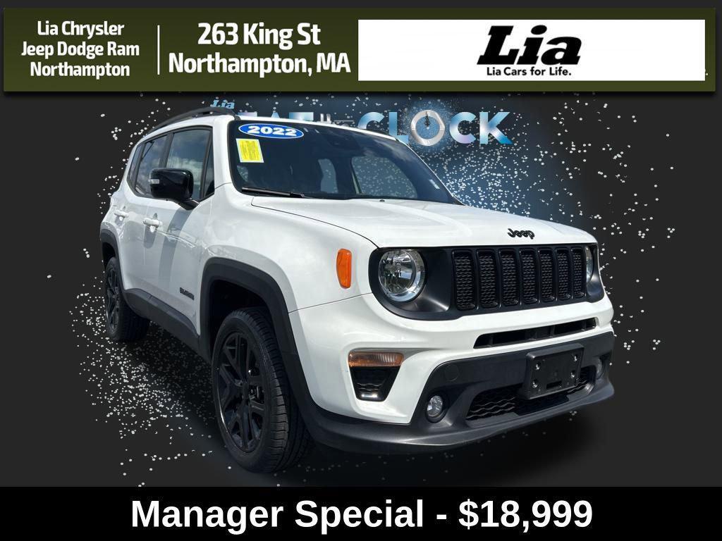 used 2022 Jeep Renegade car, priced at $19,799