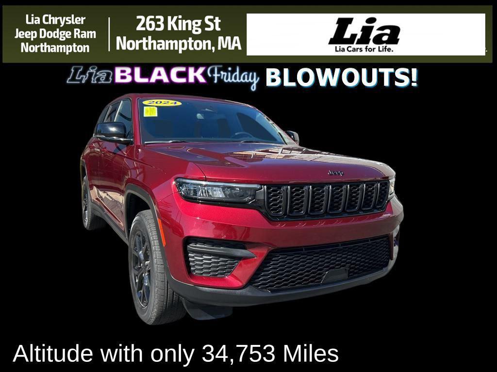 used 2024 Jeep Grand Cherokee car, priced at $31,449