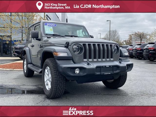 used 2020 Jeep Wrangler car, priced at $29,299