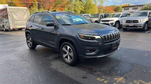 used 2021 Jeep Cherokee car, priced at $24,249