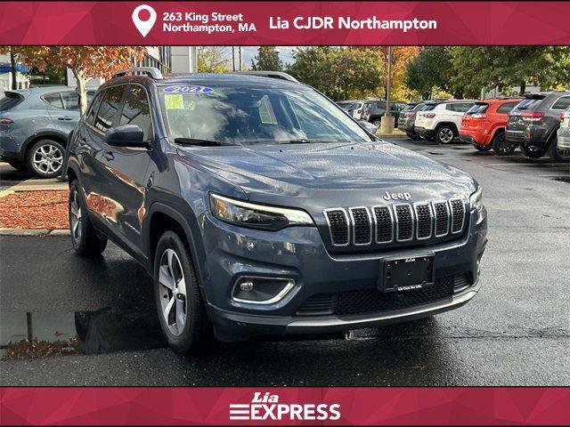 used 2021 Jeep Cherokee car, priced at $24,249