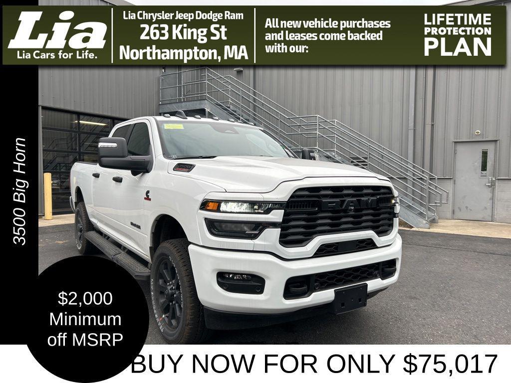 new 2025 Ram 3500 car, priced at $75,017