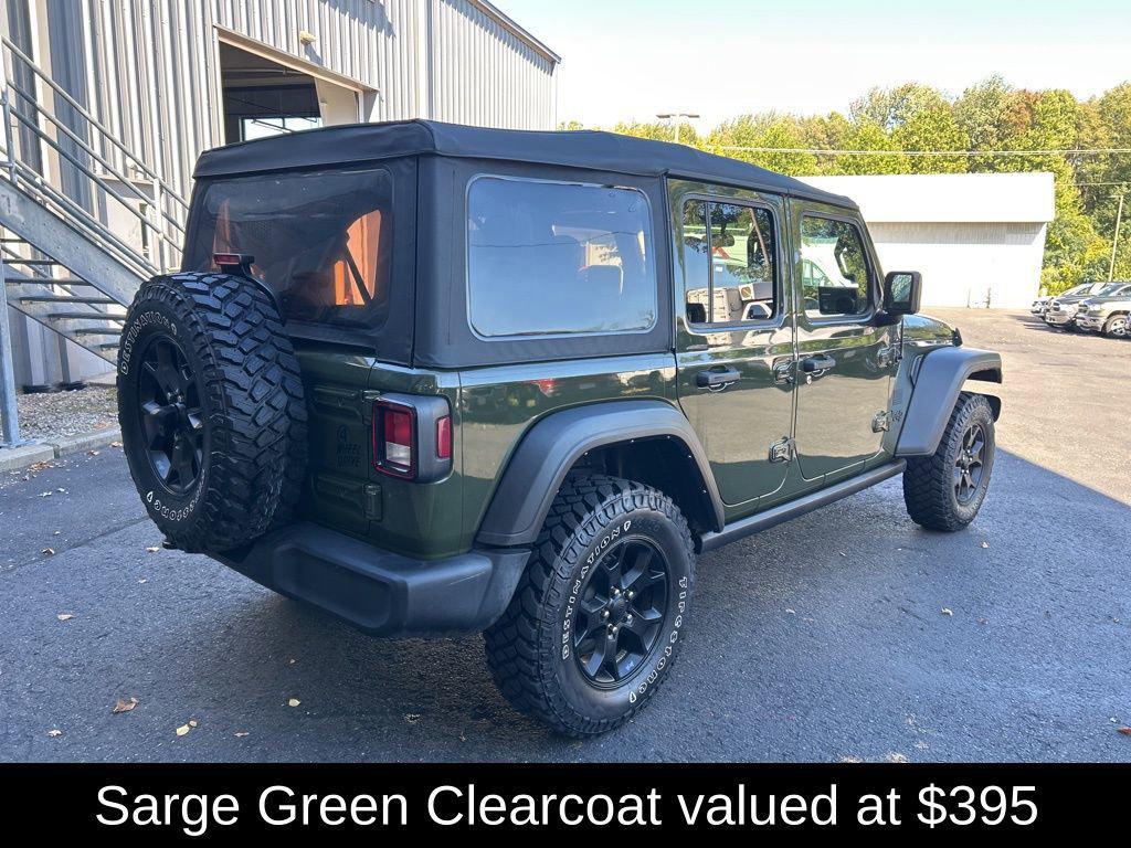 used 2022 Jeep Wrangler car, priced at $34,225