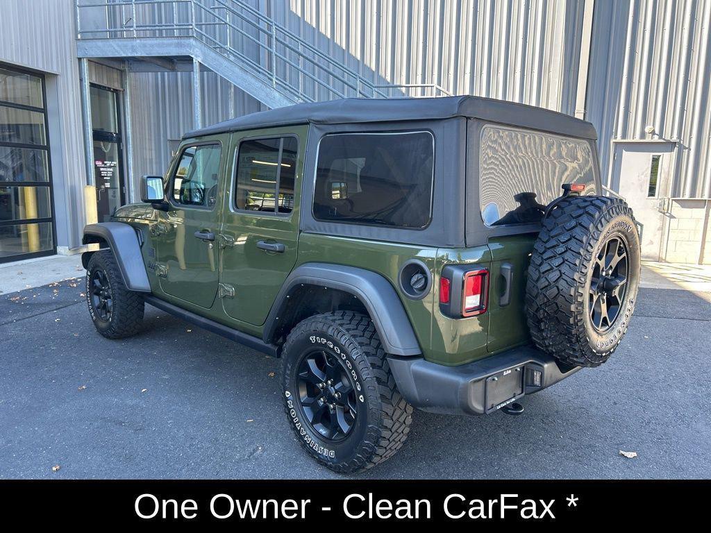 used 2022 Jeep Wrangler car, priced at $32,387