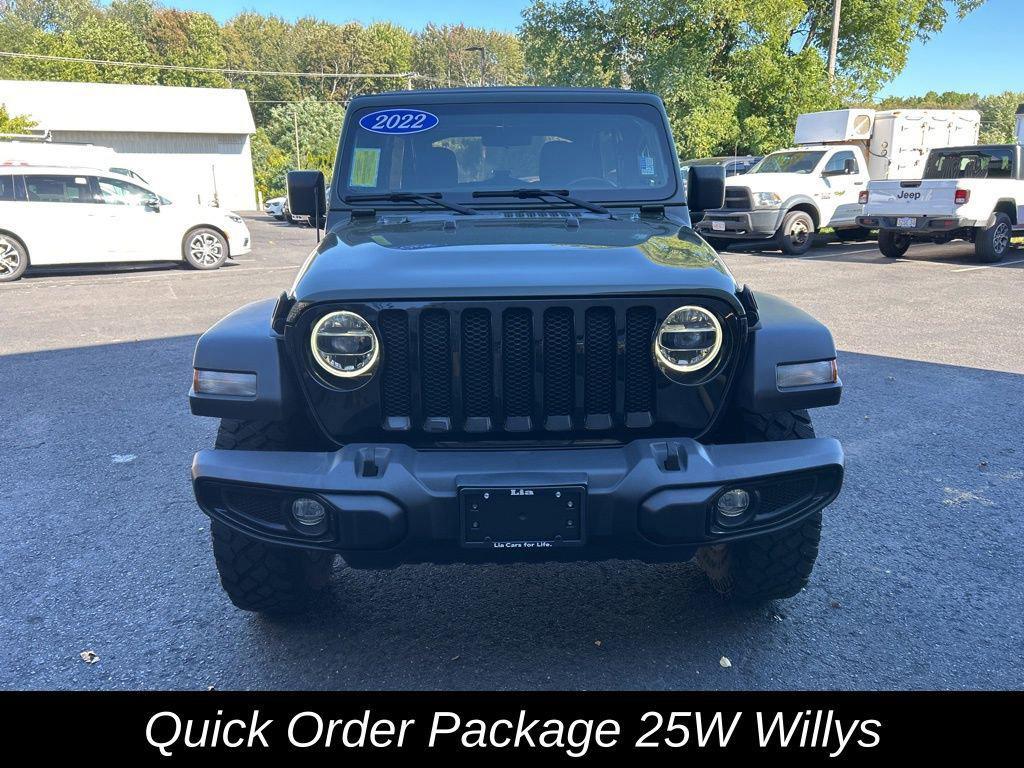 used 2022 Jeep Wrangler car, priced at $34,225