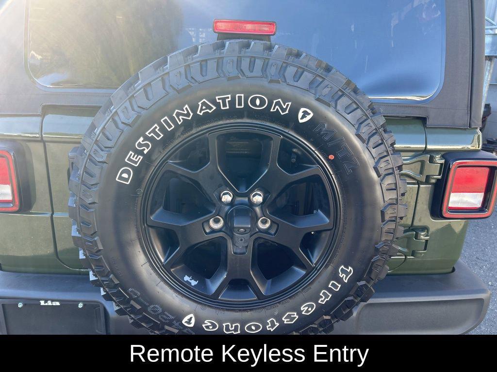 used 2022 Jeep Wrangler car, priced at $32,387
