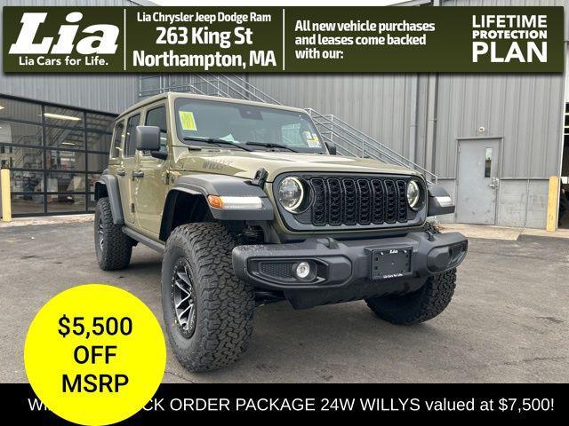 new 2025 Jeep Wrangler car, priced at $56,512