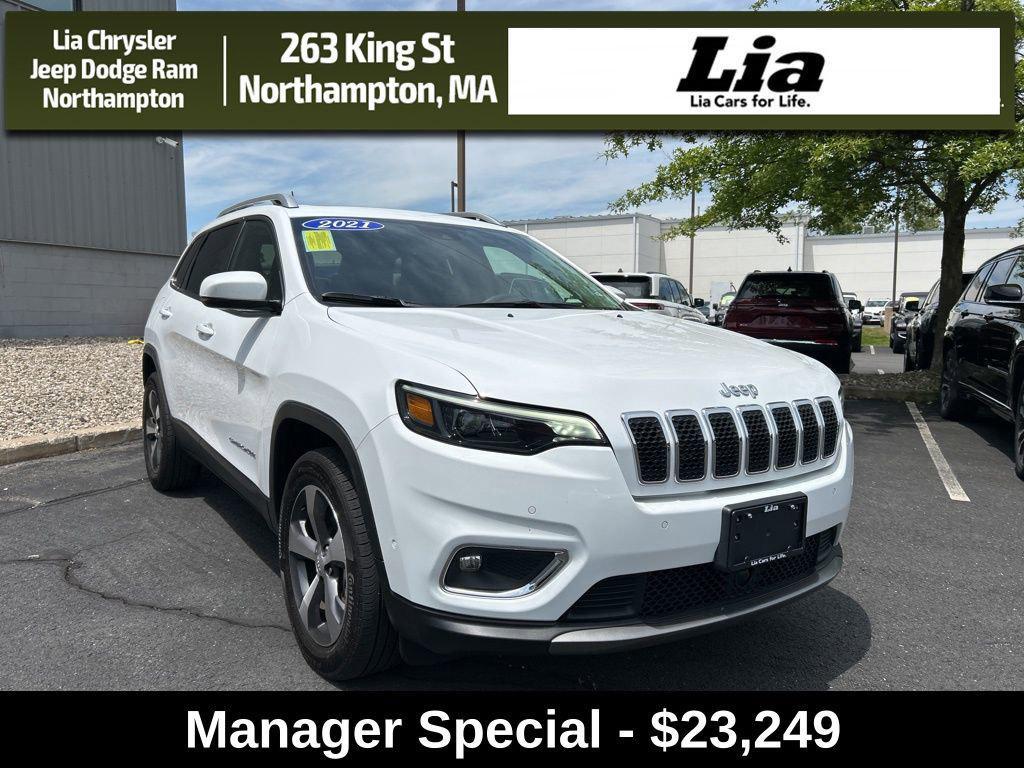 used 2021 Jeep Cherokee car, priced at $23,249