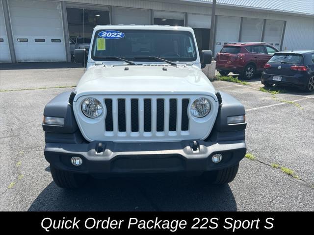 used 2022 Jeep Wrangler Unlimited car, priced at $29,887