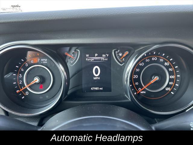 used 2022 Jeep Wrangler Unlimited car, priced at $29,887