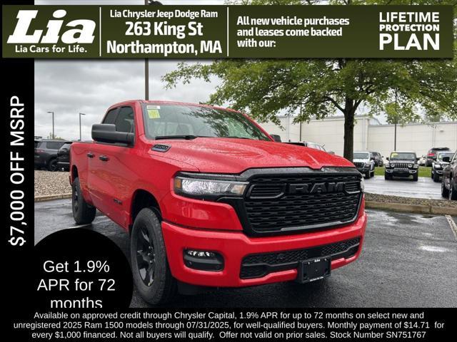 new 2025 Ram 1500 car, priced at $43,038