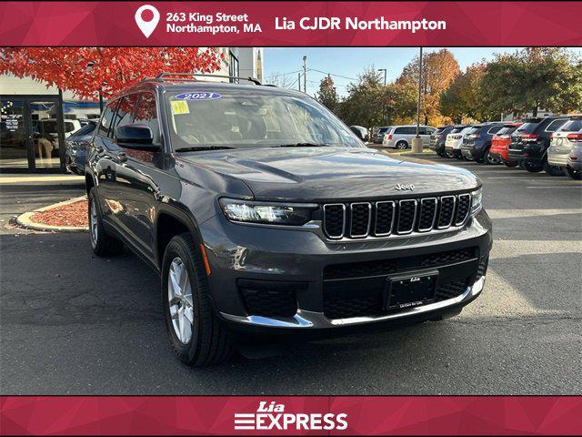 used 2021 Jeep Grand Cherokee L car, priced at $30,999