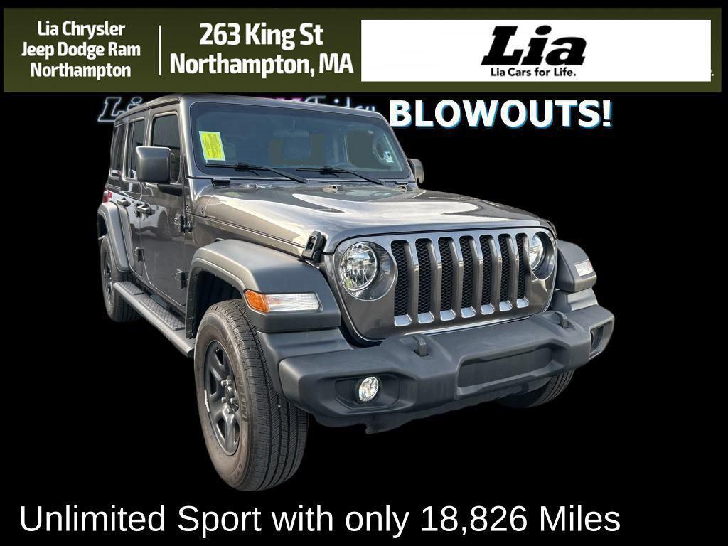 used 2022 Jeep Wrangler Unlimited car, priced at $30,499