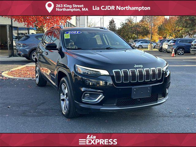 used 2021 Jeep Cherokee car, priced at $24,225