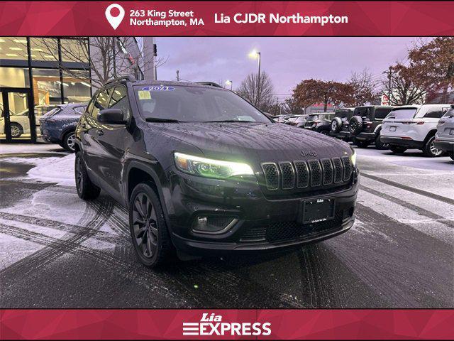 used 2021 Jeep Cherokee car, priced at $24,487