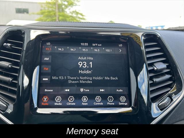 used 2021 Jeep Cherokee car, priced at $25,125