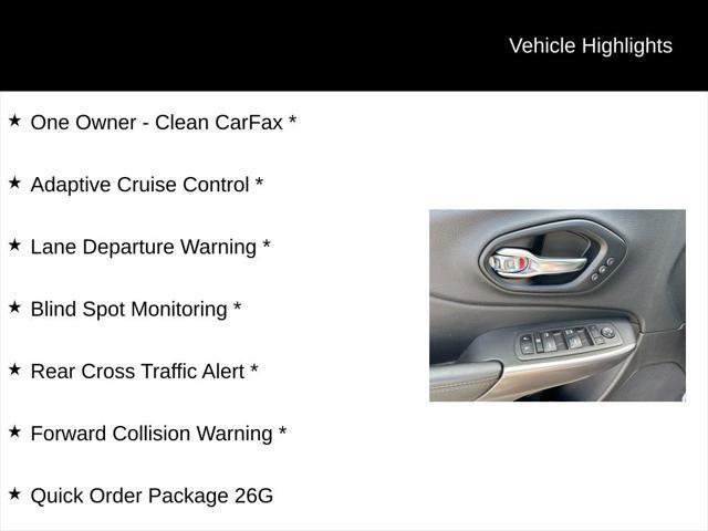 used 2021 Jeep Cherokee car, priced at $25,125