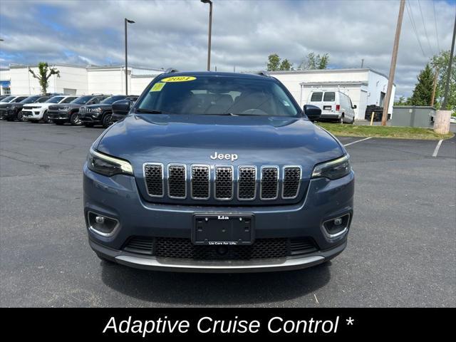 used 2021 Jeep Cherokee car, priced at $25,125