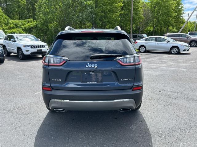 used 2021 Jeep Cherokee car, priced at $25,125
