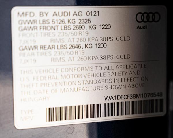 used 2021 Audi Q3 car, priced at $24,774