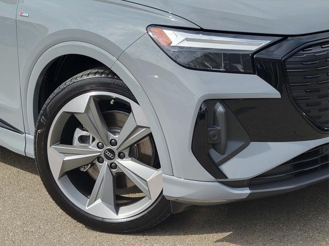 new 2025 Audi Q4 e-tron Sportback car, priced at $63,195