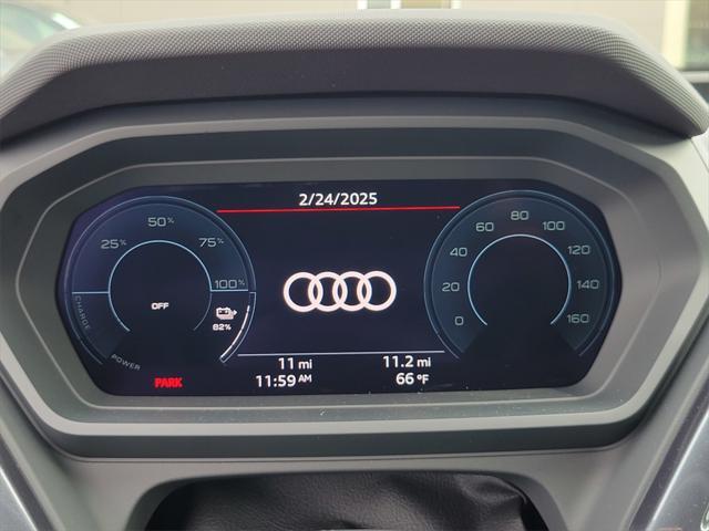 new 2025 Audi Q4 e-tron Sportback car, priced at $63,195