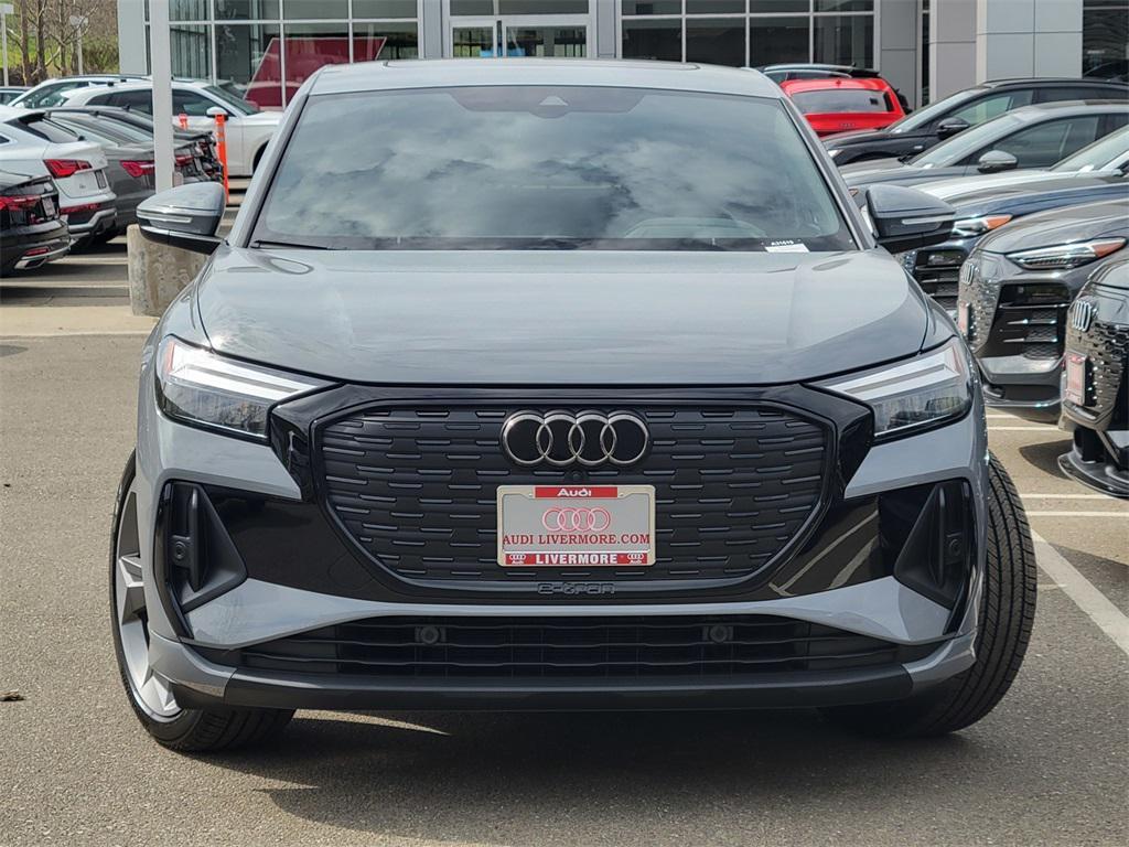 new 2025 Audi Q4 e-tron Sportback car, priced at $63,195