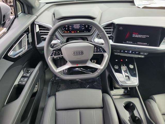 new 2025 Audi Q4 e-tron Sportback car, priced at $63,195