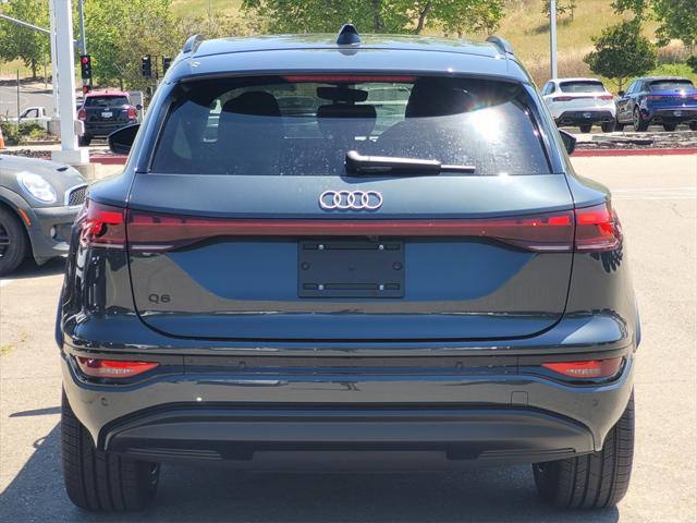 new 2025 Audi Q6 e-tron car, priced at $75,750