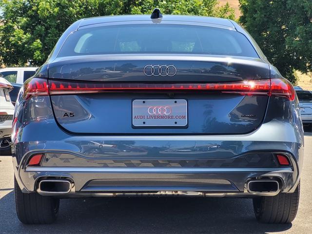 new 2025 Audi A5 car, priced at $57,450