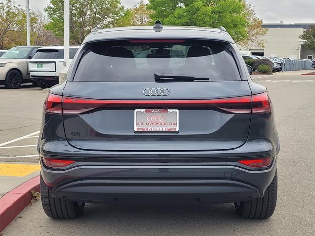 new 2025 Audi Q6 e-tron car, priced at $73,750