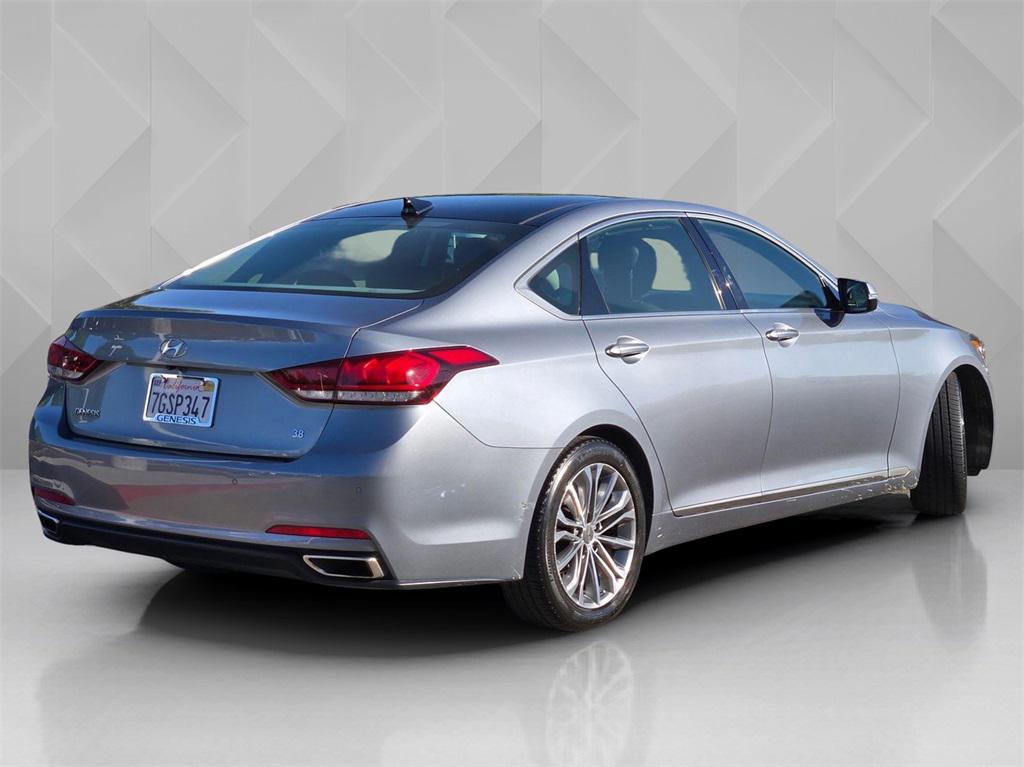 used 2015 Hyundai Genesis car, priced at $12,000