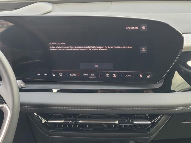 new 2025 Audi Q6 e-tron car, priced at $76,350