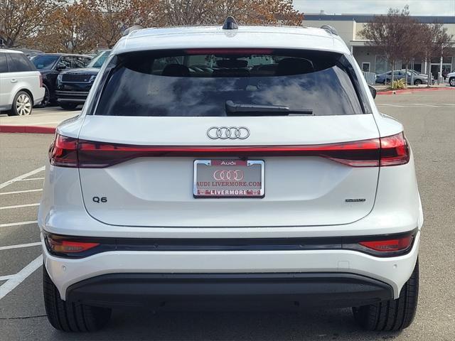 new 2025 Audi Q6 e-tron car, priced at $76,350