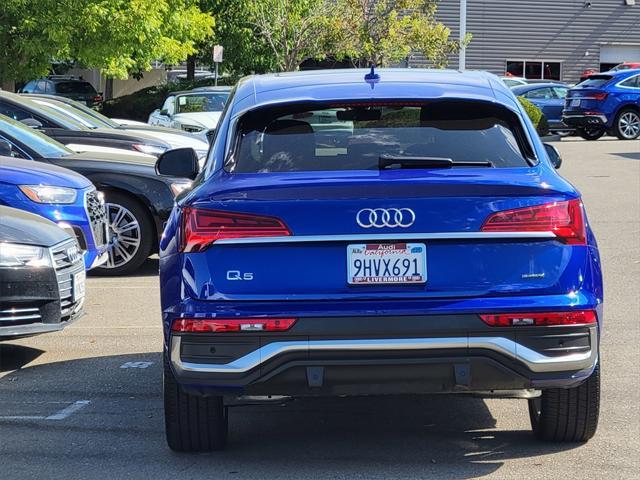 used 2023 Audi Q5 car, priced at $34,988