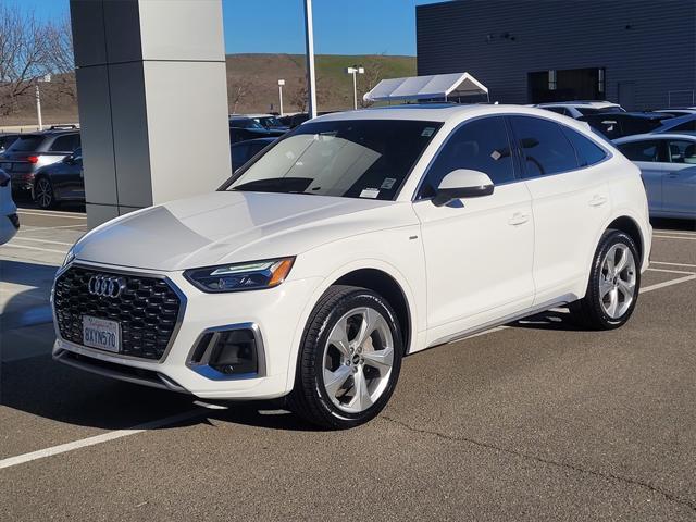 used 2021 Audi Q5 car, priced at $25,686