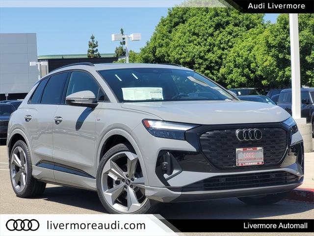 new 2025 Audi Q4 e-tron car, priced at $64,090