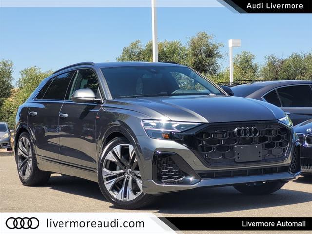 new 2025 Audi Q8 car, priced at $83,805