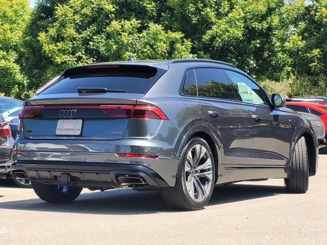 new 2025 Audi Q8 car, priced at $83,805