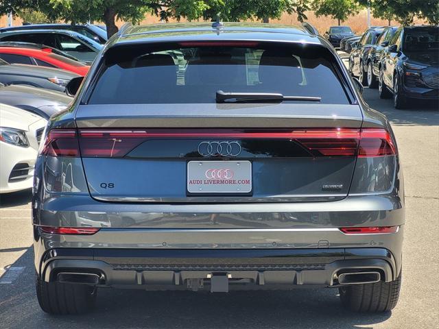new 2025 Audi Q8 car, priced at $83,805