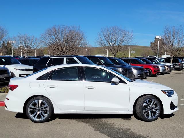 new 2025 Audi A3 car, priced at $44,340