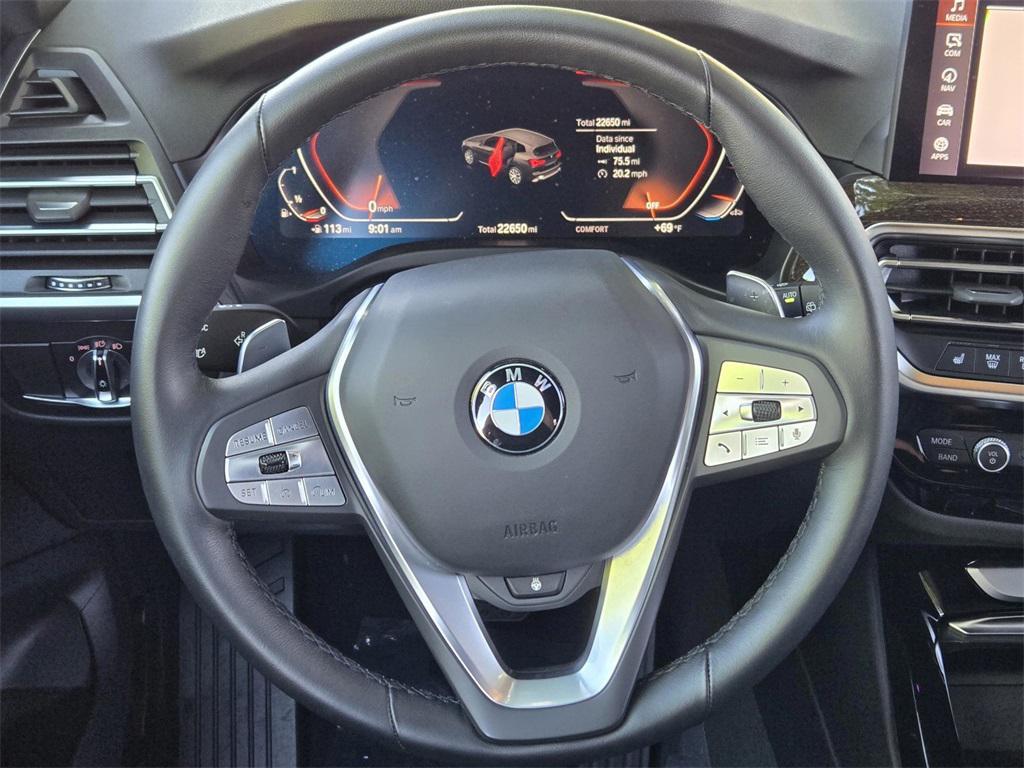 used 2023 BMW X3 car, priced at $34,463