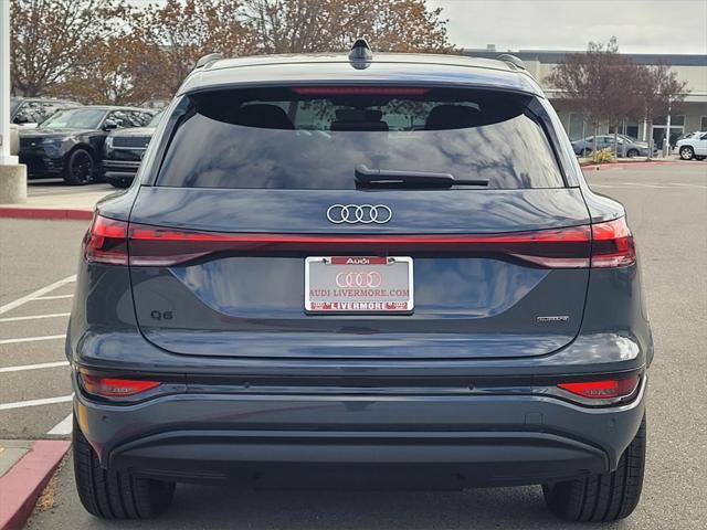 new 2025 Audi Q6 e-tron car, priced at $75,755