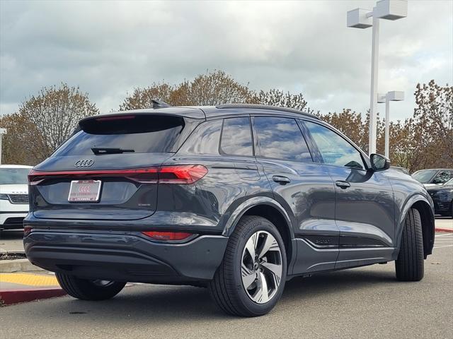 new 2025 Audi Q6 e-tron car, priced at $75,755