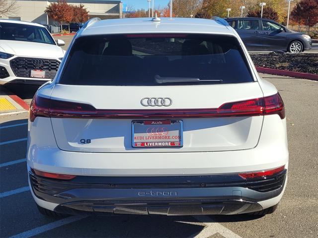 new 2024 Audi Q8 e-tron car, priced at $77,380