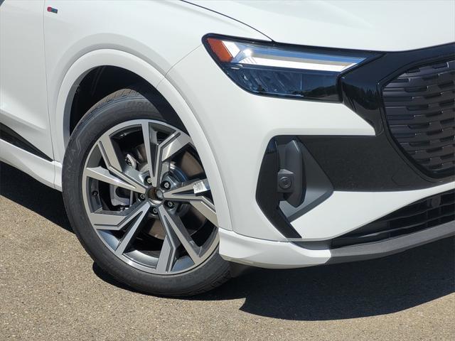 new 2025 Audi Q4 e-tron Sportback car, priced at $63,015