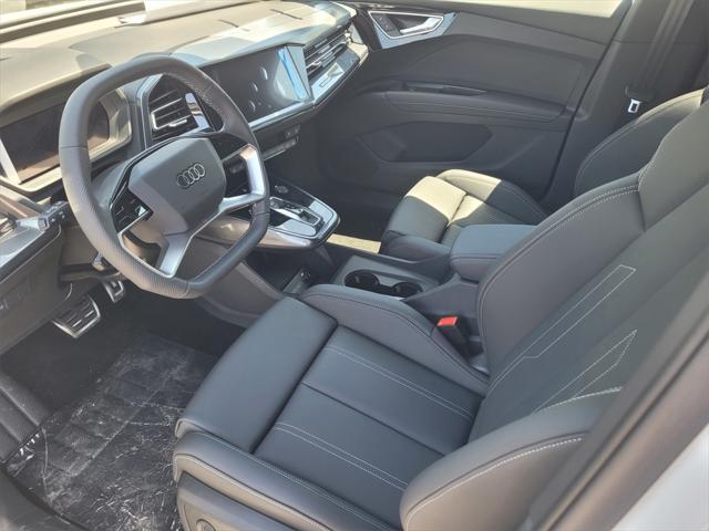 new 2025 Audi Q4 e-tron Sportback car, priced at $63,015