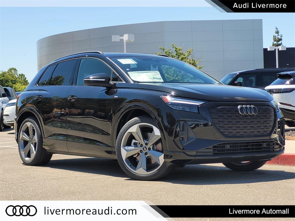 new 2025 Audi Q4 e-tron car, priced at $61,685
