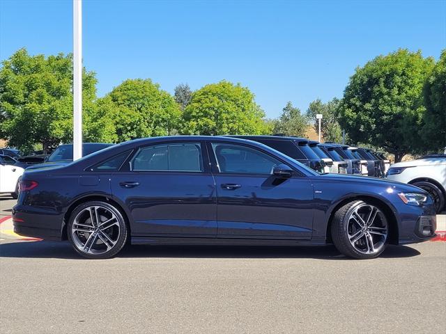 new 2025 Audi A8 car, priced at $96,625